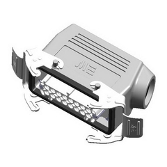 403035S Hood With Female Insert (Side Entry With Latch & Seal)